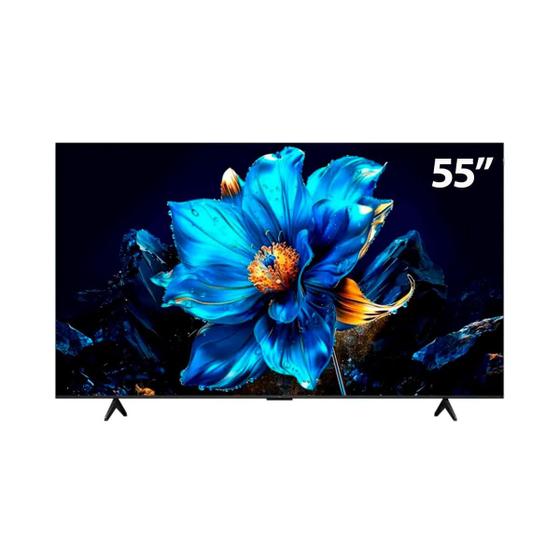 Smart TV 55" QLED 4K TCL 55P7K Google TV Wi-Fi Bluetooth Menor preço em Smart TV 55" QLED 4K TCL 55P7K Google TV Wi-Fi Bluetooth
