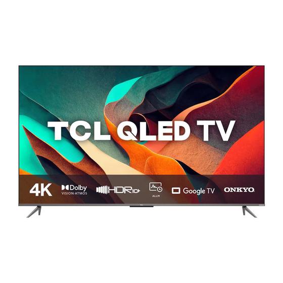 Imagem de Smart Tv 55" Qled 4K Tcl C635  Dolby Vision Atmos 120Hz-Dlg