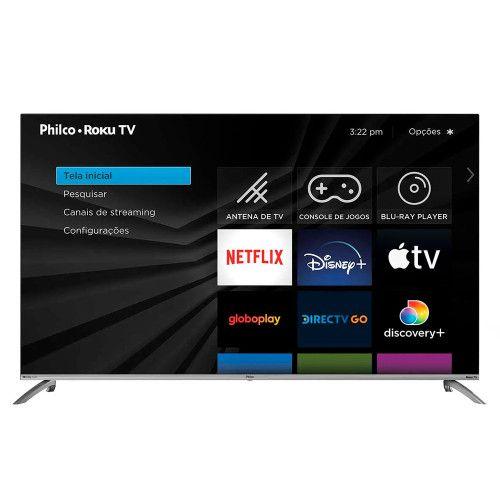 Smart TV 58 Philco PTV58G7UR2CSBL 4K Led Dolby Audio Imagem de Smart TV 58 Philco PTV58G7UR2CSBL 4K Led Dolby Audio