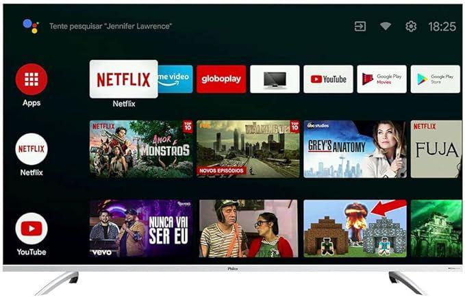Smart TV 58” Philco PTV58GAGSKSBL Android TV 4K LED Menor preço em Smart TV 58” Philco PTV58GAGSKSBL Android TV 4K LED