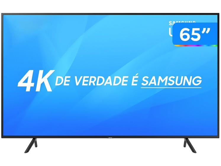 Imagem de Smart TV 65” 4K LED Samsung NU7100 Wi-Fi