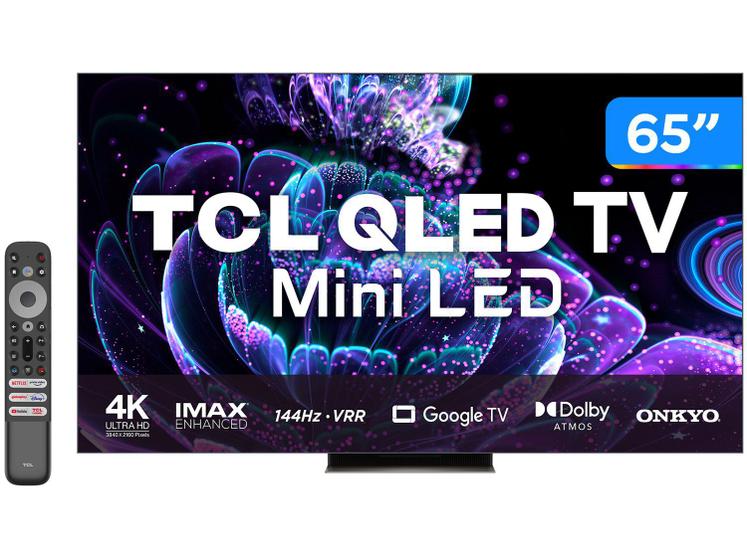 Imagem de Smart TV 65” 4K QLED TCL 65C835 120Hz