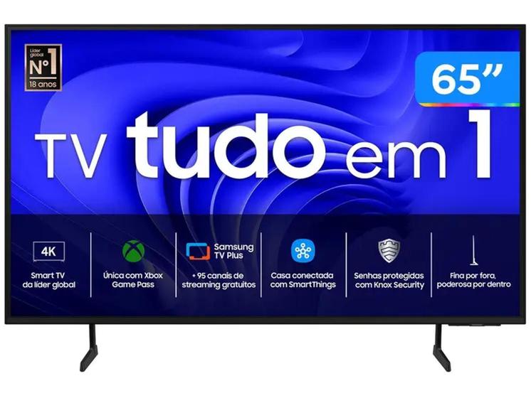 Smart TV 65” 4K UHD LED Samsung 65DU7700 - Wi-Fi Bluetooth Alexa 3 HDMI Menor preço em Smart TV 65” 4K UHD LED Samsung 65DU7700 - Wi-Fi Bluetooth Alexa 3 HDMI
