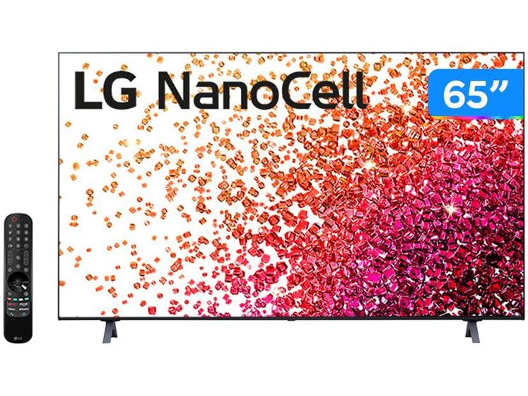 Imagem de Smart TV 65” 4K UHD Nanocell LG 65NANO75