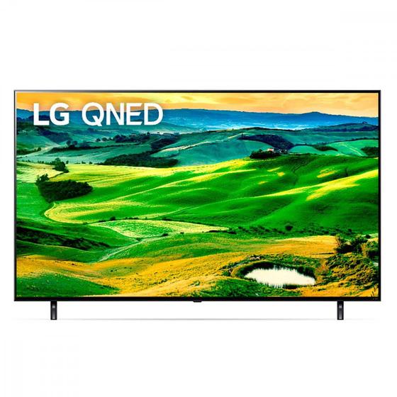 Menor preço em Smart TV 65 UHD 4K 65QNED80SQA Quantum Dot NanoCell ThinQAI LG