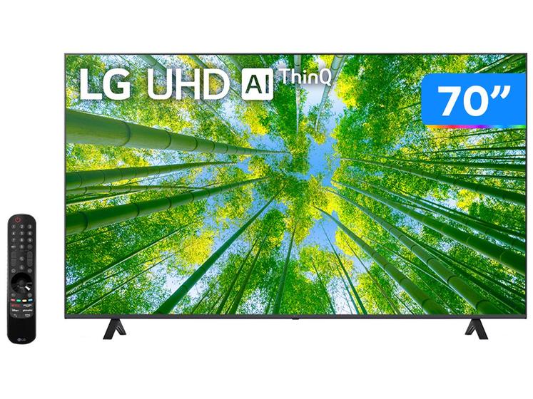 Imagem de Smart TV 70” 4K LED LG 70UQ8050 AI Processor