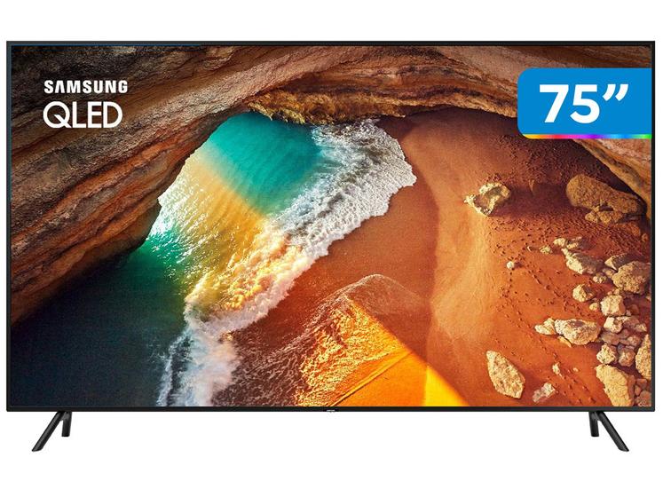 Imagem de Smart TV 75” 4K QLED Samsung QN75Q60RAG