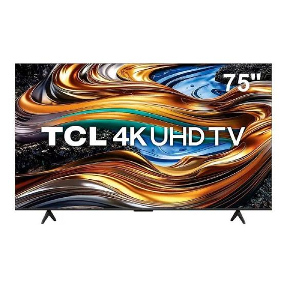 Imagem de Smart TV 75 Polegadas Led 4K Ultra HD Google TV P755 TCL