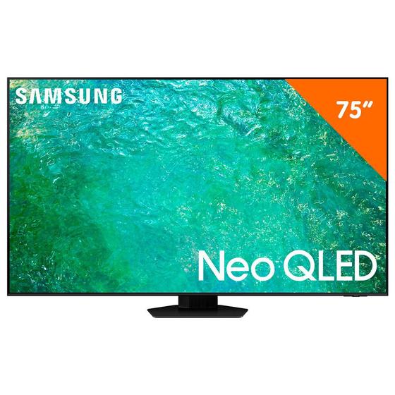 Smart TV 75 polegadas Samsung NEO QLED 4K com Gaming Hub, QN75QN85CAGXZD Menor preço em Smart TV 75 polegadas Samsung NEO QLED 4K com Gaming Hub, QN75QN85CAGXZD