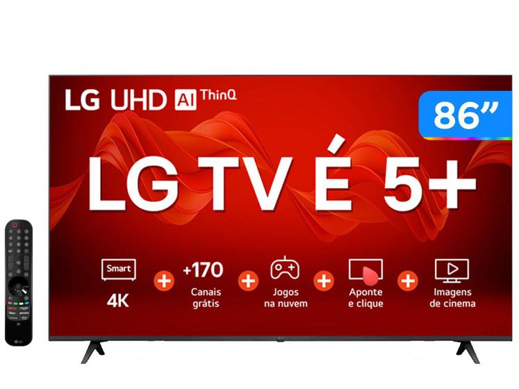 Imagem de Smart TV 86” 4K UHD LED LG 86UR8750