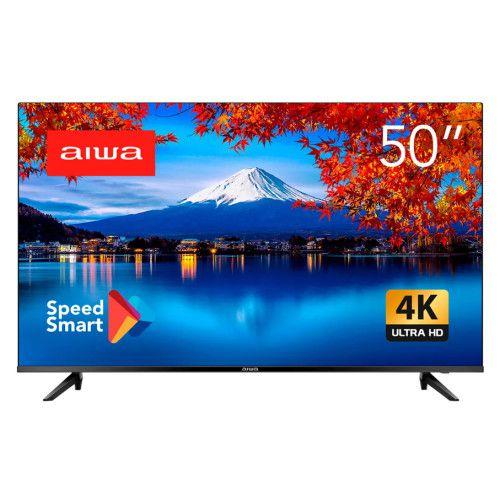 Imagem de Smart Tv Aiwa 50 Polegadas Aws-Tv-50-Bl-01 4k UHD Led HDR10 Dolby Audio