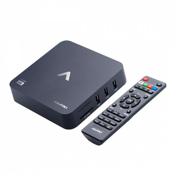 Smart TV Box Android Aquário STV2000 Áquario TV Box Magazine Luiza