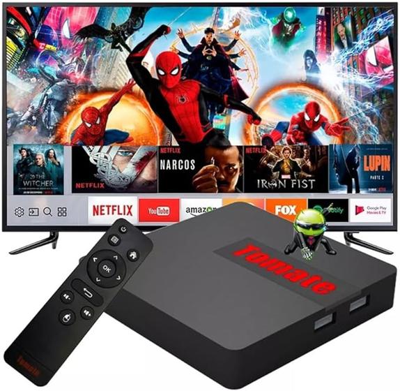 Imagem de Smart TV Box/Fire Stick 4K Ultra HD, 2GB RAM, 16GB Armazenamento, HDMI