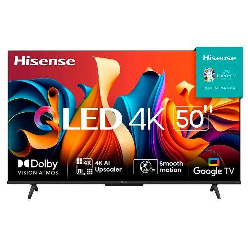 Smart TV Hisense 50 Polegadas 50Q6N 4K UHD QLED HDR10mais Dolby Vision Atmos Google TV Menor preço em Smart TV Hisense 50 Polegadas 50Q6N 4K UHD QLED HDR10mais Dolby Vision Atmos Google TV