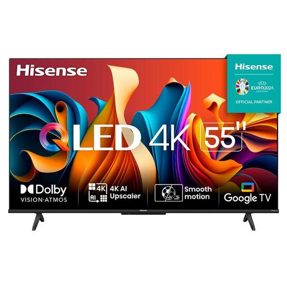 Imagem de Smart TV Hisense QLED 4K UHD 55" 55Q6N Polegadas com Wi-Fi - 55A51HUA