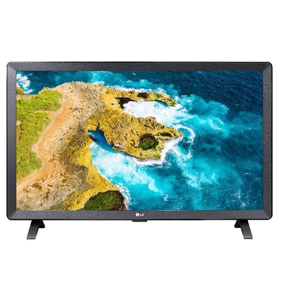 Smart TV LED 24" HDMI Wi-Fi Bluetooth LG Preta Menor preço em Smart TV LED 24" HDMI Wi-Fi Bluetooth LG Preta