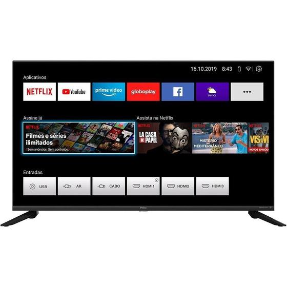 Imagem de Smart TV LED 40" Philco PTV40G70N5CBLF Full HD com Wi-Fi, 2 USB, 3 HDMI, Dolby Audio, Midia Cast, Sleep Timer, 60Hz