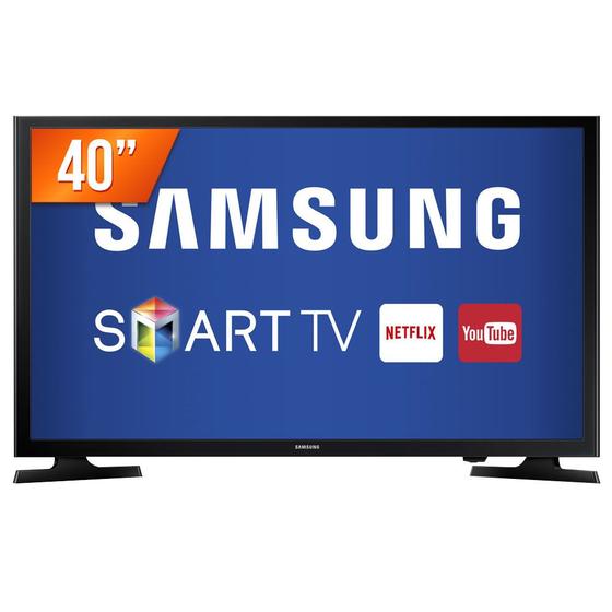 Imagem de Smart TV LED 40” Samsung UN40J5200 Full HD Wi-Fi Conversor Digital 2 HDMI 1 USB