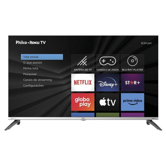 Smart TV Led 42" Full HD Roku PTV42M9GR2CMB Philco Menor preço em Smart TV Led 42" Full HD Roku PTV42M9GR2CMB Philco