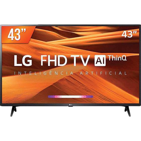 Imagem de Smart TV LED 43" LG Pro AI 43LM631C0SB WebOS 4.5 FullHD 3 HDMI 2USB Preto