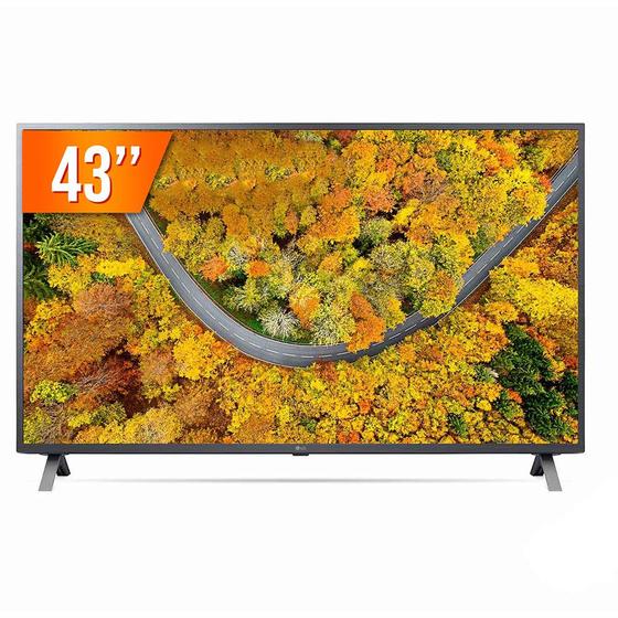 Imagem de Smart TV LED 43" Ultra HD 4K LG 43UP751C0SF.BWZ ThinQ AI 2 HDMI 1 USB Wi-Fi Bluetooth