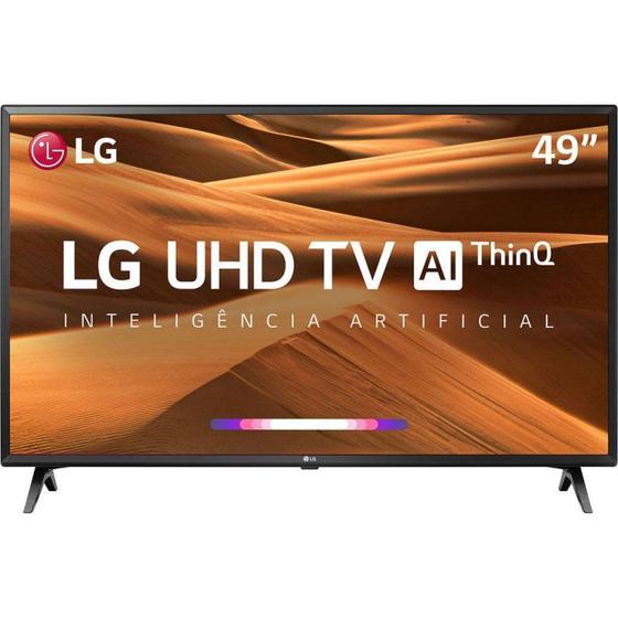 Imagem de Smart TV LED 49" UHD 4K LG 49UM7300PSA ThinQ AI HDR Ativo WebOS 4.5 DTS Virtual X