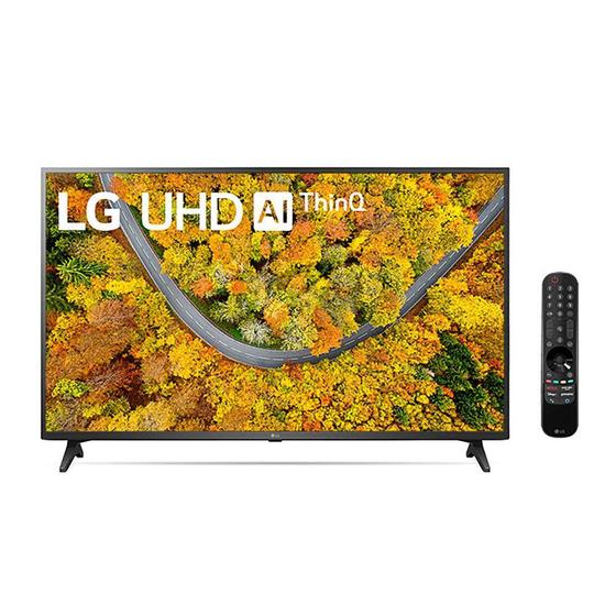 Imagem de Smart TV LED 50UP7750 50 Polegadas UHD 4K Com Bluetooth, Wifi, HDR, Webos 6.0, Inteligência Artificial, Google e Alexa LG