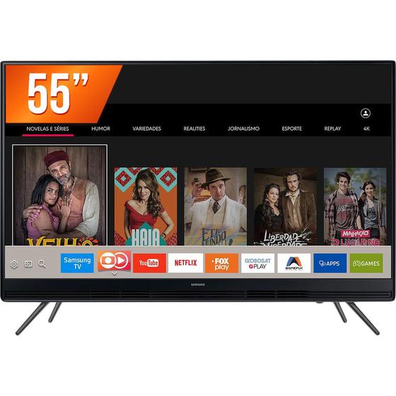 Imagem de Smart TV LED 55'' Full HD Samsung UN55K5300AGXZD HDMI USB Wifi Conversor Digital