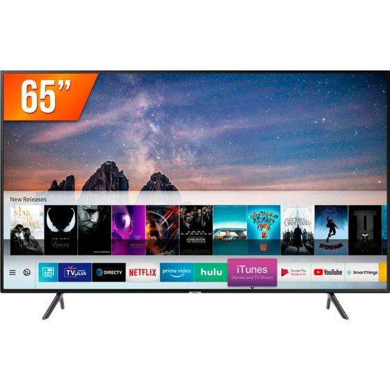 Smart TV LED 65'' Ultra HD 4K Samsung RU7100 3 HDMI 2 USB WiFi Smart