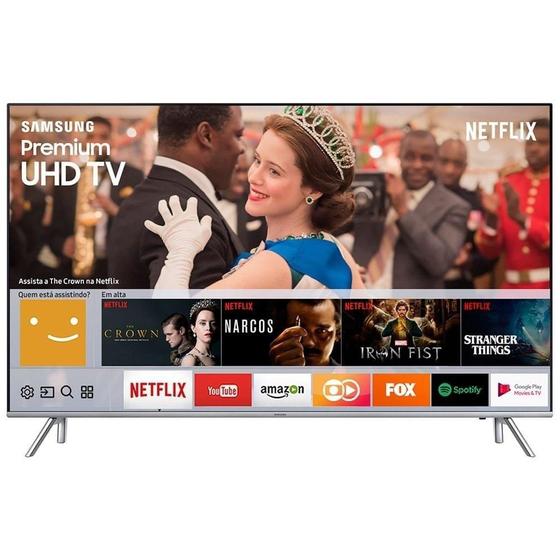 Imagem de Smart TV LED 75" Samsung UN75MU7000GXZD 4K Ultra HD HDR com Wi-Fi 3 USB 4 HDMI e 240Hz