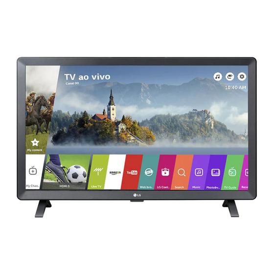 Smart TV LG 24'' LCD LED Monitor 24TL520S FHD Menor preço em Smart TV LG 24'' LCD LED Monitor 24TL520S FHD