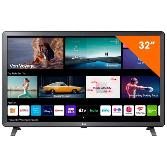 Imagem de Smart TV LG 32" LED HD 32LQ620BPSB, ThinQ AI, Wi-fi Integrado 