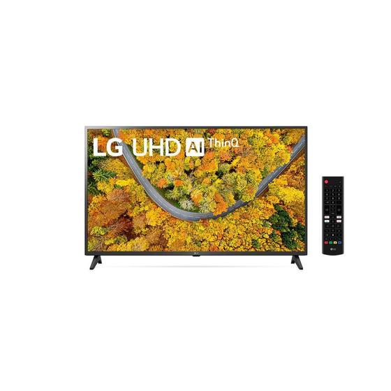 Imagem de Smart TV LG 43 4K UHD WiFi e Bluetooth HDR ThinqAI Compatível com Inteligencia Artificial - 43UP7500PSF