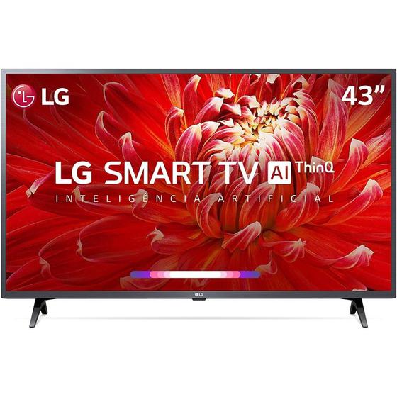 Imagem de Smart TV LG 43'' Full HD 43LM6370, WiFi, Bluetooth, HDR, ThinQAI compatível com Inteligência Artificial  LG