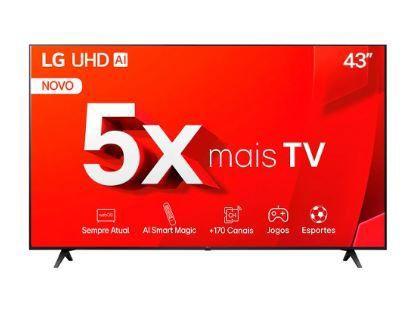 Smart tv lg 43" led 4k uhd 43tu801c0sa Imagem de Smart tv lg 43" led 4k uhd 43tu801c0sa