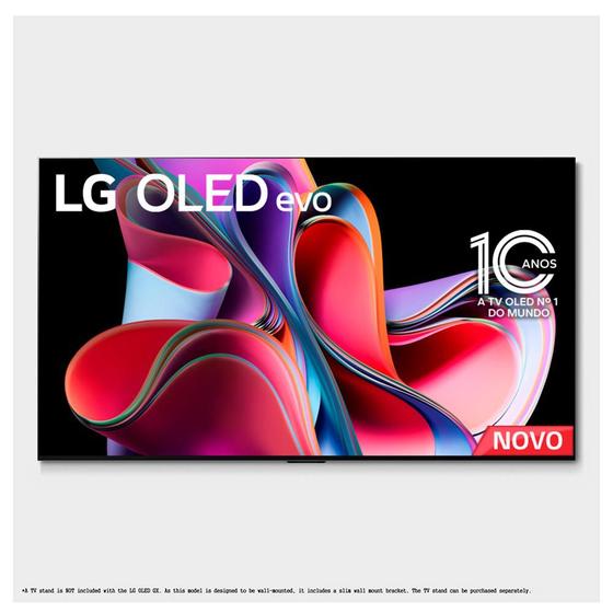 Imagem de Smart TV LG 4K OLED 65" Polegadas OLED65G3 Evo Gallery Edition 120 Hz ThinQ AI