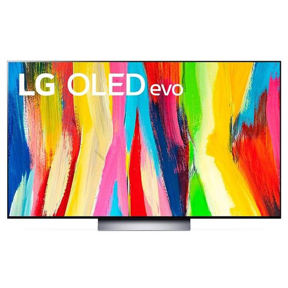 Imagem de Smart TV LG 55 Polegadas OLED evo 4K UHD, 4 HDMI, 3 USB, Wi-Fi, Bluetooth, ThinQAI, Google Assistente, Alexa - OLED55C2PSA