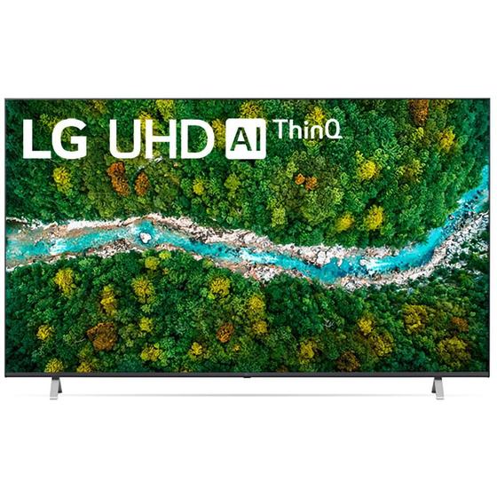 Smart TV LG 70'' 4K UHD UP7750PSB WiFi Bluetooth HDR I.A ThinQ Smart Magic Bivolt Menor preço em Smart TV LG 70'' 4K UHD UP7750PSB WiFi Bluetooth HDR I.A ThinQ Smart Magic Bivolt