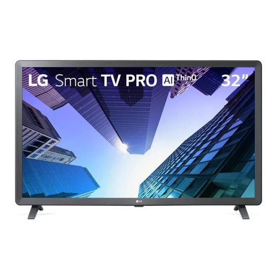 Imagem de Smart TV LG LED 32 HD Wi-Fi Bluetooth USB HDMI 32LM621CBSB.AWZ