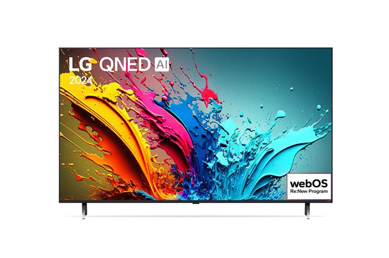 Smart TV LG QNED AI 4K QNED85 86 polegadas 2024 - TV 4K Ultra HD ...