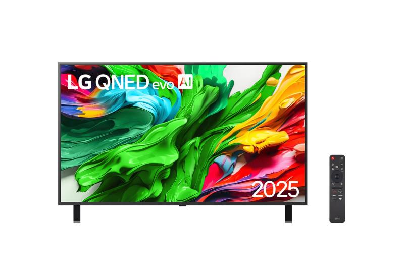 Imagem de Smart TV LG QNED evo AI QNED85 86 Polegadas (86QNED85ASG): Cores Ricas e Precisão MiniLED em 4K