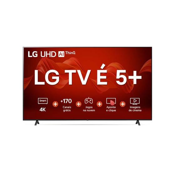 Imagem de Smart TV LG UHD 55 Polegadas 4K UR8750 com ThinQ AI e WebOS