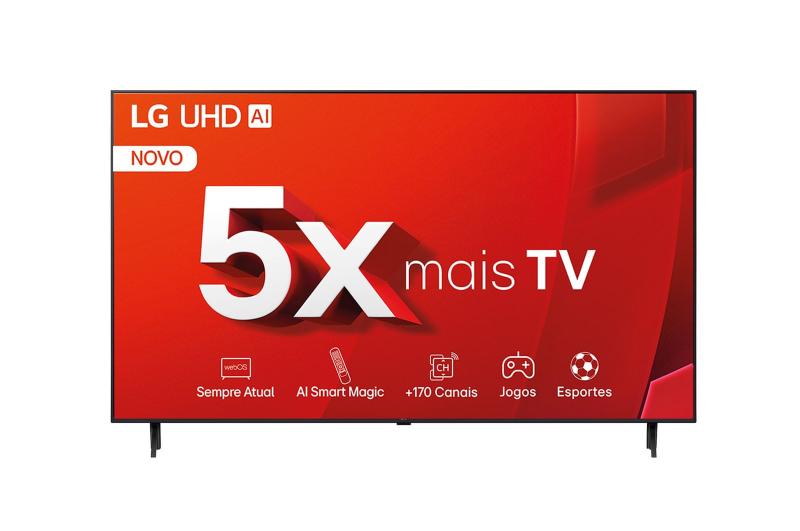 Imagem de Smart TV LG UHD AI 4K UT9050 55 polegadas 55UT9050