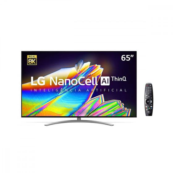 Imagem de Smart TV Nanocell 65  65NANO96SNA UHD 8K Blueooth HDR Painel IPS Thinq AI Google Assistente Alexa IOT LG