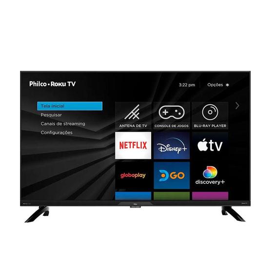 Imagem de Smart TV Philco 32 Polegadas, LED HD, HDMI e USB, Roku TV, Dolby Audio - 99323107