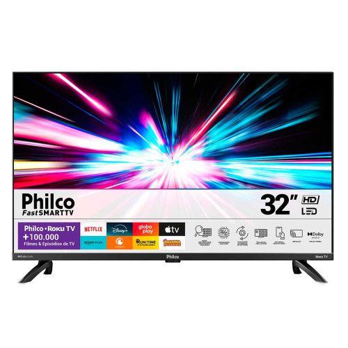 Imagem de Smart TV Philco 32 PTV32G7PR2CGB FULL HD LED Dolby Áudio Roku TV