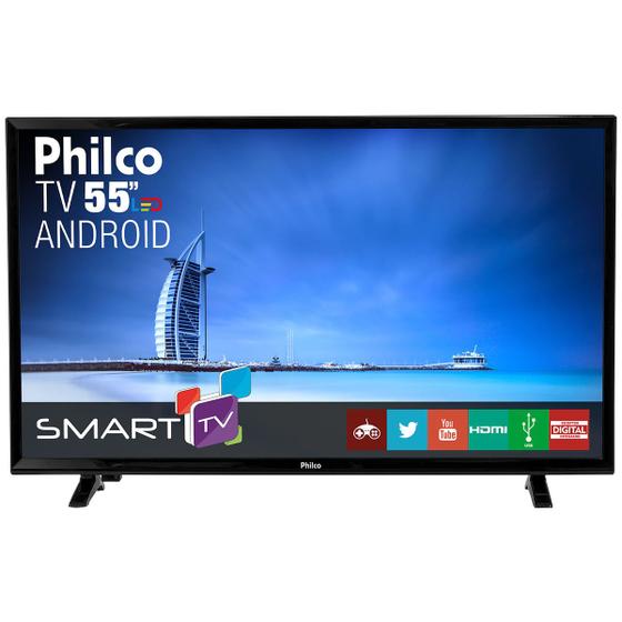 Imagem de Smart TV Philco 55" Android PH55E20DSGWA LED