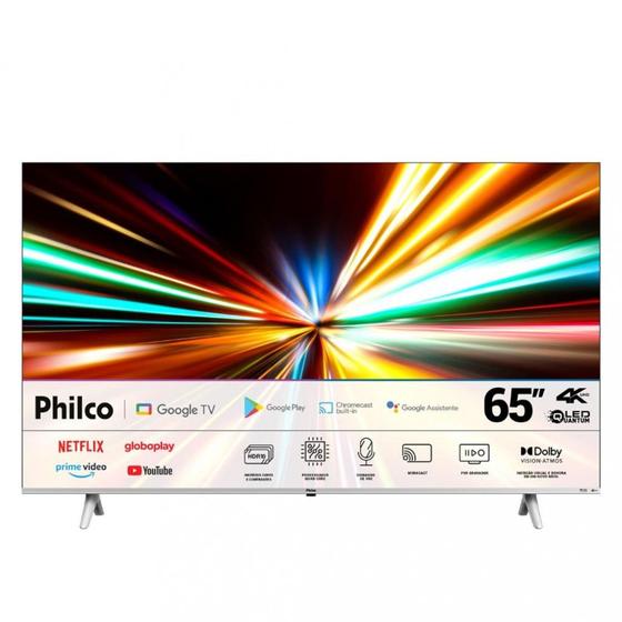 Imagem de Smart TV Philco 65 Polegadas 4K UHD PTV65G3BGTSSBL
