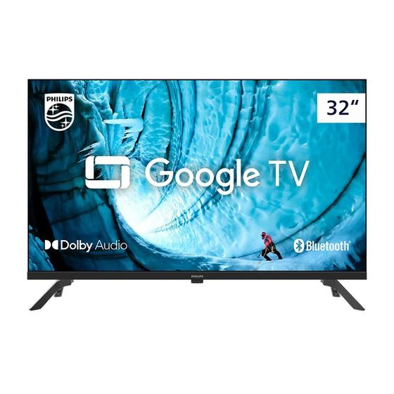 Smart TV Philips 32" LED HD, Google TV, Sem Bordas - 32PHG6909 Menor preço em Smart TV Philips 32" LED HD, Google TV, Sem Bordas - 32PHG6909