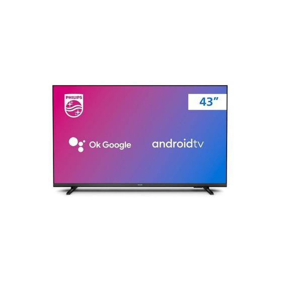 Smart TV Philips 43" Full HD Android TV 43PFG6917/78 Comando de Voz ...